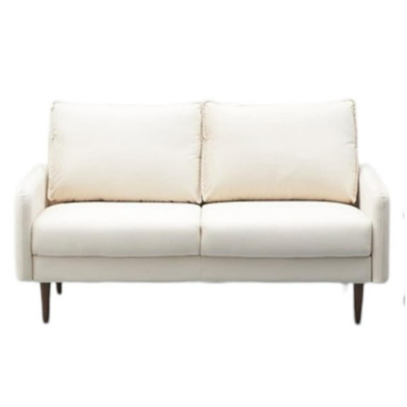 Kingway Furniture Hambrok Velvet Living Room Sofa in Beige