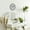 B, variant on WMQPNNS New Trending Style Wall Clock for Living Room Bedroom 24 Hour Display Modern Density Board Hanging Clock with Design Todays Deals Clearance Sale