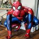 thumbnail image 2 of Globo de aluminio de superhéroe Spiderman para fiesta temática de cumpleaños infantil, decoración para baby shower, juguete inflable para niños, suministros de globos de aire, 2 of 5