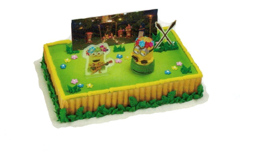 Decopac Despicable Me 3 Hula Party Decoset Walmart Com