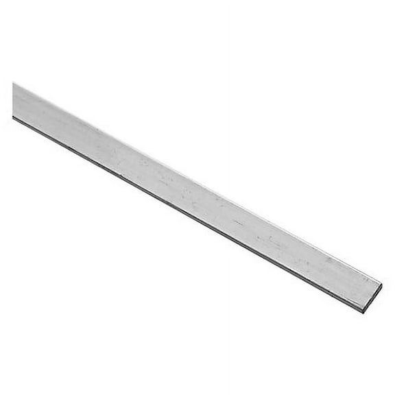 National Hardware 1/2" x 48" x 1/8" 4200BC Rectangular Metal Bar, Mill, Yellow