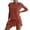 Brick Red, variant on Arlun Casual Workout Sets for Women Summer 2 Piece Outfit Sets Round Neck Short Sleeve Matching Lined Split Athletic Skorts Loose Soft Comfort for Sports Leisure and Daily Wear Purple XL