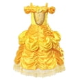 thumbnail image 1 of Disfraz de princesa Disney para niñas, Cosplay de carnaval, melocotón, sirena, Ariel, Jasmine, Elena, ropa de cumpleaños para niños, 1 of 5