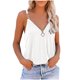 thumbnail image 2 of Karight Womens Tank Tops Half Zip V Neck Tshirts Summer Sexy Sleeveless Cami Shirts Ladies Chain Straps Casual Loose Blouses, 2 of 6