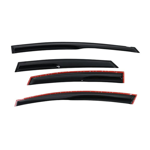 Geelife Fits 10-15 Toyota Prius XW30 MUG Style Window Visors Rain Sun Guard Deflector