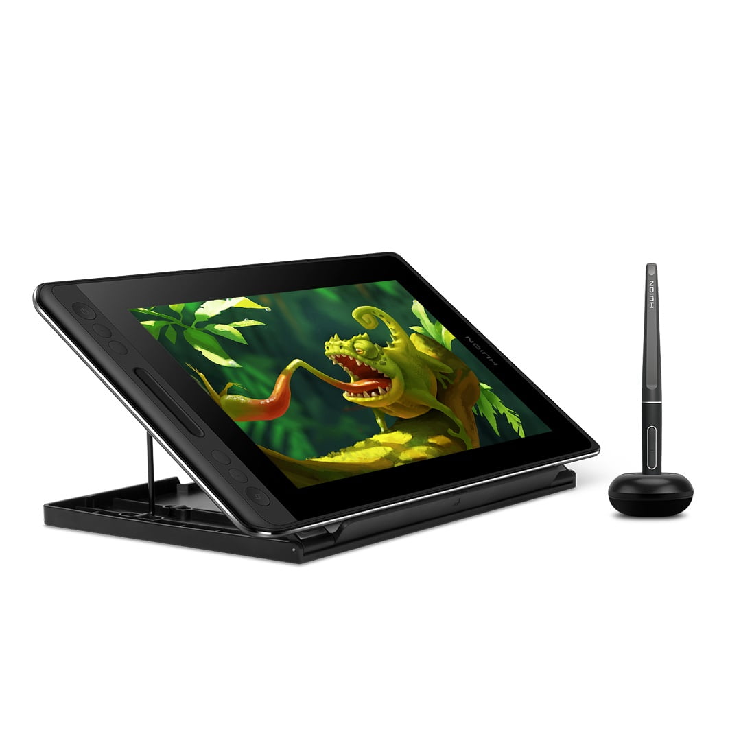 Huion Kamvas Pro 12 Drawing Tablet with Screen Graphics Drawing Monitor Full -Laminated Pen Display with Battery-Free Pen and Adjustable Stand 8192 Pen  Pressure，11.6inch