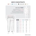 thumbnail image 4 of Men‘s Casual Elastic Bottom Sweatpants with Pockets, 4 of 4