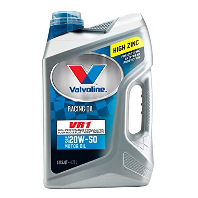 Valvoline 881172 5 qt. VR1 Racing 20W50 Motor Oil Walmart Canada