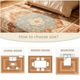 thumbnail image 3 of SANMADROLA 6X9 Area Rugs for Living Room Modern Abstract Blue Machine Washable Rug Soft Bedroom Rug Non Slip Stain Resistance Dining Room Mat Carpet for Office Couch Entrance Kitchen, 3 of 11