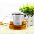 thumbnail image 3 of Tea Leak Filter Solid Anti-rust 304 Stainless Steel Classic Metal Mesh Tea Filter for Home, 3 of 10