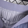 thumbnail image 4 of Alkepwun Skirts for Women Patchwork Pleated Mesh Elastic Waist A-Line Large Hem Mid-Length Skirt Lightweight Comfort Breathable Princess, 4 of 8