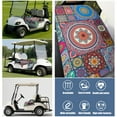 thumbnail image 6 of 51" x 31" Golf Cart Bench Seat Towel Cover, Universal Fit for Most Front Seats EZGO, Club Car, Yamaha, Icon Models, 6 of 8