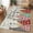Gray, variant on Pink Christmas Bathroom Rugs Non Slip Washable Bath Mat Absorbent Low Pile Front Door Mat Dessert Xmas Snowflake Tree Indoor Doormat for Kitchen Entryway Shower Decor Accessories 15.7"x23.6"