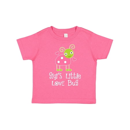

Inktastic Gigi Valentines Day Grandchild Ladybug Gift Toddler Toddler Girl T-Shirt