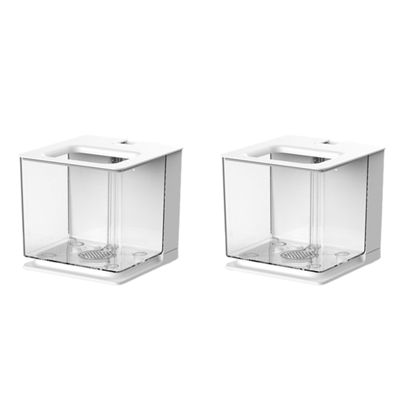 2X Fish Tank Aquarium Fish Tank Easy to Change the Water Acrylic