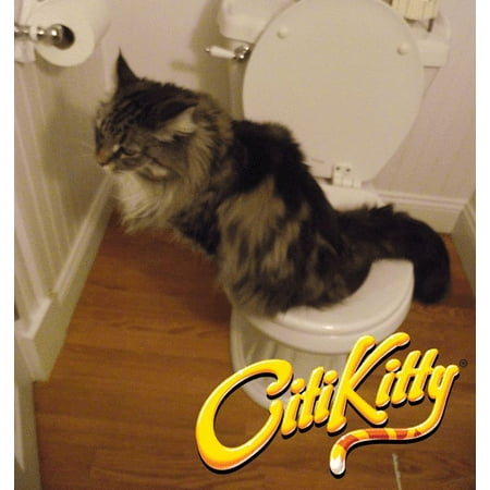 CitiKitty Cat Toilet Training Kit with Extra Training Insert