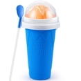 thumbnail image 1 of Tgosomt Slushy Cup, TIK TOK Frozen Magic Slushie Maker Cup Squeeze, Cool Fun Stuff Things Gadgets y grandes calcetines y regalos de elefante blanco (azul), 1 of 5