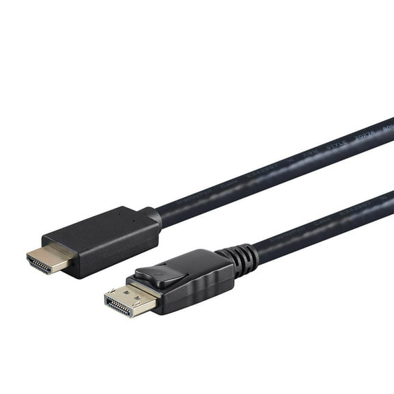 Monoprice DisplayPort 1.1 to HDTV Cable - 6 Feet - Black
