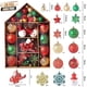 thumbnail image 2 of 1 caja de bolas de Navidad, adornos para árbol de Navidad, bolas colgantes para árbol de Navidad, decoración para fiesta en el hogar, regalo de Año Nuevo 2023, Navidad, 2 of 5