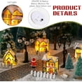 thumbnail image 3 of 27 Pcs Christmas Village Sets Christmas Village Street Accessories LED Lighted Tree Crafted Poly Resin Ornament Holiday Party Decor$$Home Decor, Kitchen, & Other, 3 of 8