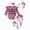 H233-Purple, variant on masbird Newborn Baby Girl Clothes Rib Knit Ruffle Romper Flared Pants Set with Headband 3Pcs Fall Winter Outfits,Purple,3-6 M
