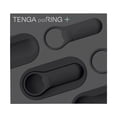 thumbnail image 2 of TENGA paiRING+ Powerful Vibrating Ring for Couples & Partners, 1.5x Stronger Motor, 9 Vibration Modes, Waterproof, Black, 2 of 7