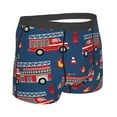 thumbnail image 3 of Bingfone Fire Truck 1 Men'S Underwear - Casual Stretch Boxer Briefs-Medium, 3 of 9