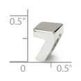 thumbnail image 3 of 925 Sterling Silver Reflections Number 7 Bead; for Adults and Teens; for Women and Men, 3 of 3
