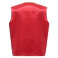 thumbnail image 2 of TSSOE Boys Arabian Prince Vest Open Front Medieval Waistcoat for Carnival Party Dress Up Burgundy 10, 2 of 7