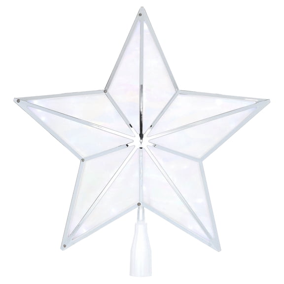 LED Star Christmas Tree Topper, Iridescent, 14.75", by Holiday Time