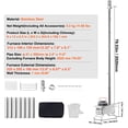 thumbnail image 3 of BENTISM Portable Wood Camping Stove with Pipes and Grill Nets, 3 of 9