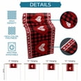 thumbnail image 6 of Valentine's Day Table Runner 60 Inches Long Farmhouse Dress Scarves, Red Love Heart Roses Romantic Modern Art Dining Tablerunner for Coffee Table/Kitchen Island/Party Décor, 13" x 60", 6 of 8