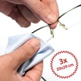 thumbnail image 1 of 3PCS Glasses Cleaning Cloth Microfibre Cleaning Cloth Optical Quality 20*20cm, 1 of 6