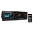 thumbnail image 1 of Autoestéreo Premium 1 din Desmontable Bluetooth / radio fm /usb MP3 Nano 090 Steelpro Push to Talk / 18 Memorias Radio / ECUALIZADOR / X-Bass para Subwoofer / 4 Salidas RCA / 2 Salidas RCA Sub, 1 of 8