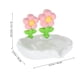 thumbnail image 2 of OHOIOLLA Soporte Para Jabón Rosa Con En Flor Para Almacenamiento Funcional En, 2 of 6