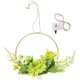 thumbnail image 1 of Round Bamboo Pendant Lighting Simulation Ribbon Lamp Decor For Friends Living Room 1Pcs, 1 of 4