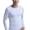 004 White, variant on Thermal Underwear Shirt Crewneck Undershirt Long Sleeve Shirts Base Layers Slim Fit Pullover T Shirt
