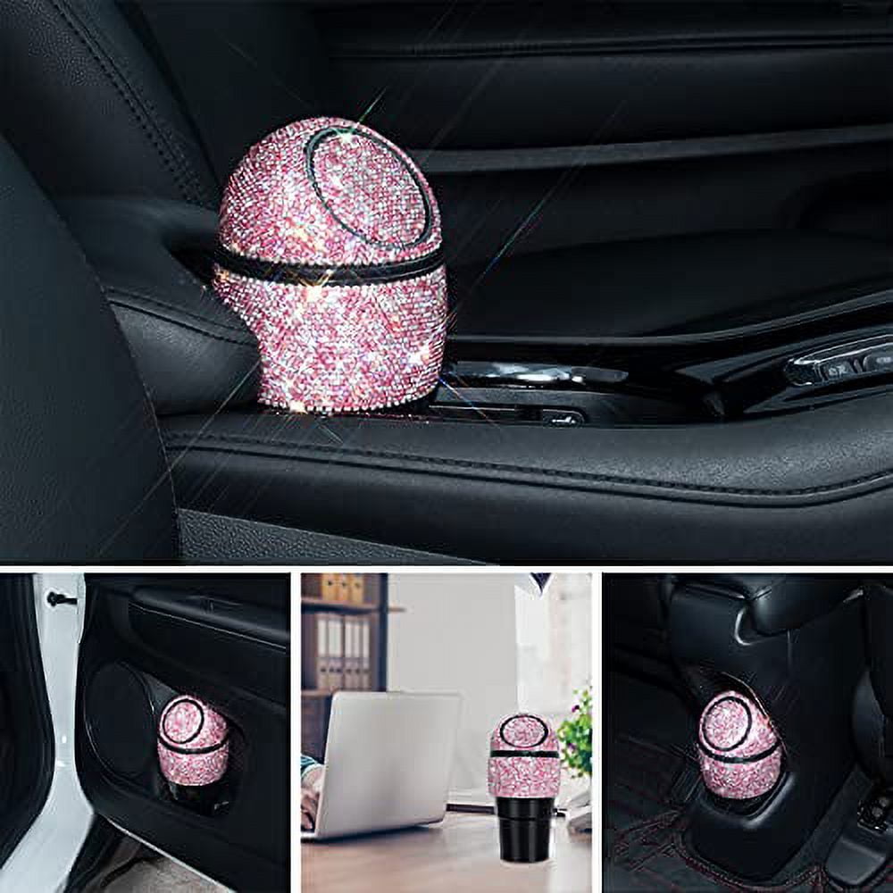 Car Organizer 'princess' Reusable Car Trash Bag Garbage Bag Pink Gold Car  Accessories Water Resistant Lining Trash Bin 