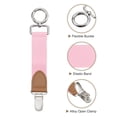 thumbnail image 3 of Hat Clips for Travel, 3 Pack Elastic Hat Clips for Women(Pink), 3 of 6