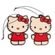 thumbnail image 5 of Ambientador Plasticolor Hello Kitty con aroma a fresa, 5 of 5