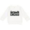 thumbnail image 2 of Inktastic Chicago Skyline Grunge Toddler Sweatshirt, 2 of 4