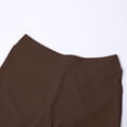 thumbnail image 4 of Women's V Back Scrunch Butt Flare Leggings Ruched Bell Bottom Yoga Pants, 4 of 8