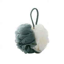 Tupukom Bath Sponge Shower Loofahs Bath Accessories Soft Loofa Exfoliating Body Scrubber Mesh Shower Puff Pouf Ball Luffa for Men and Women