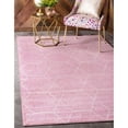 thumbnail image 2 of Contemporary Rosilan Collection Area Rug 7' Round - Light Pink, 2 of 5