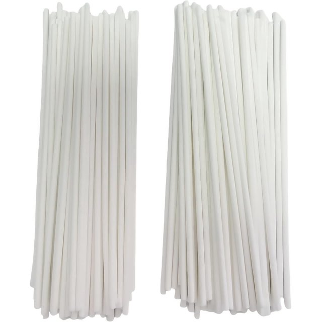 Lsxhxlxy 200 Pcs White Reed Fiber Diffuser Sticks,Diameter 3.5mm, Length 190mm (7.48 inches), Suitable for Various Essential Oils and Perfume, Lasting, Stable and Diffusing Fragrance