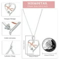 thumbnail image 4 of APSVO Birthday Christmas Jewelry Gifts for Mom Mother Stocking Stuffers MAMA 925 Silver Plated Love Heart Necklace CZ Hypoallergenic Pendant Chain, 4 of 5