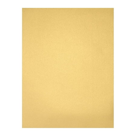 UPC: 0848614027699 | 8 1/2 x 11 Paper – Gold Metallic (250 Qty.)