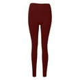 thumbnail image 3 of KHONTS Scrunch Leggings for Women Seamless High Waisted Workout Gym Yoga Pants Watermelon Red XS, 3 of 7