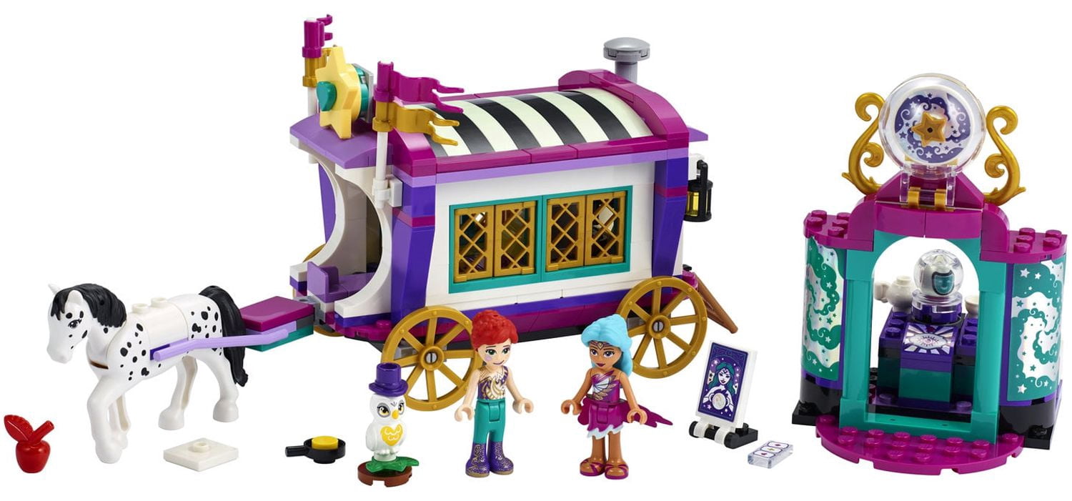 LEGO Friends Magical Caravan 41688 Building Toy for Creative Kids Who Love LEGO Vehicles (348 Pieces)