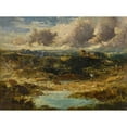 thumbnail image 2 of Cecil Gordon Lawson 24x19 Gold Ornate Framed and Double Matted Museum Art Print Titled - Barden Towers, Wharfedale, Yorkshire, 2 of 4